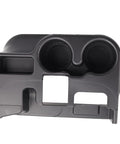 Front view of Dodge Ram Center Console Cup Holder Replacement Fit For 2003-2012 Ram 1500 2500 3500 Easy Install Durable Cup Slot Upgrade