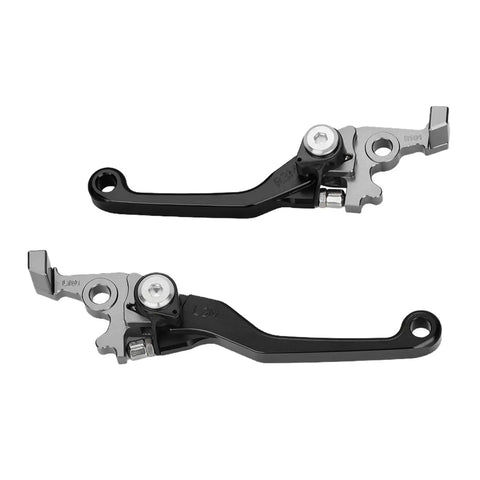 Foldable CNC Pivot Electric Dirt Bike Brake Clutch Lever For Tuttio Tutti Soleil 01 Ebike, Adjustable Reach For Maximum Comfort, Ergonomic Grip, Easy Install, Durable Black Finish, Smooth Shifting, Responsive Braking