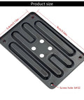 CPU Water Block Backplate For High Performance Water Cooling Install Panel, durable iron, 9x5.4cm