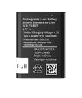Premium Replacement Battery For Kyocera DuraXv Extreme E4810 Verizon Flip Phone 1800mah SCP73LBPS detailed view