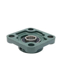 Single Four Hole Flange Bearing Unit For UCF305 And UCF306 Series Models For Plants Where You Need Zero Wobble And Steel Strength centered on white