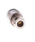 Close-up of 2 Pack UHF PL259 Male To N Type Female RF Coax Adapters 50 Ohm Copper Nickel Plated Connectors For Better Signal Transmission Pro Grade Corrosion Resistant N Coaxial Converter Set