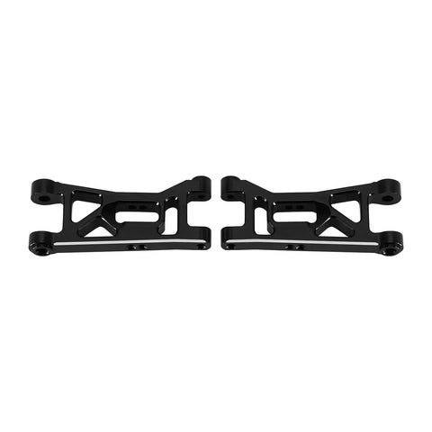 Aluminum Front Suspension Arms Upgrade For Losi Micro B And Micro T Buggy CNC Machined Lightweight Durable Aluminum Black Anodized Finish