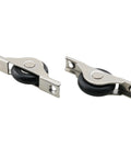 2 Pack 29mm Black Screen Door Roller Wheel Nylon Pulley With Stainless Steel Housing For Garage Screen Doors Sliding Doors