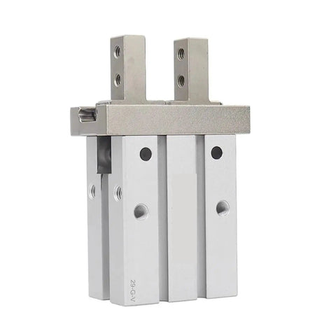 One Piece HFZ Series Parallel Pneumatic Claw Cylinder For Heavy Duty Industrial Jobs 32mm Bore Size high precision air component