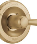 Lahara Monitor 14 Series Valve Trim Only Champagne Bronze For MultiChoice Universal Valve ADA Compliant Shower Upgrade