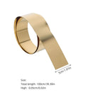 Thin Brass Sheet Roll And Brass Foil For DIY Jewelry Making And Craft Projects With High Thermal Conductivity And Wear Resistance For Mechanical Parts Decorative Projects Garden Crafts And Grounding Uses, 5cm x 100cm roll
