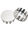 Heavy Duty 4 Pack 1 Inch Stainless Steel Knockout Plugs For Electrical Boxes, showing removable rustproof seals with tight fit design.