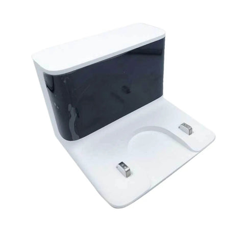 1C Compatible Charging Dock Pile Component For Robotic Vacuum Mop Cleaning Robot Replacement Dock Accessory To Ensure Stable Electrical Contact And Smooth Power Transfer During Charging, white plastic dock with metal contacts