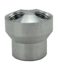 Three In One One Quarter Inch FNPT Hose Manifold For Supplying Three Air Tools From A Single Inlet Easy Tool Changes Great For Multi Line Setups From One Compressor Milton Quality Air Accessories, aluminum close-up