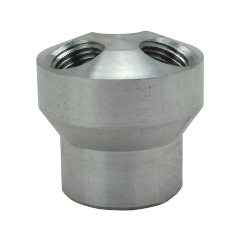 Three In One One Quarter Inch FNPT Hose Manifold For Supplying Three Air Tools From A Single Inlet Easy Tool Changes Great For Multi Line Setups From One Compressor Milton Quality Air Accessories, aluminum close-up