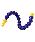 Heavy Duty Flexible Coolant Hose For Machine Shops Straight Up Rock Solid Water And Oil Delivery Tube With Swivel Threaded Ends, 60cm flexible tubing.