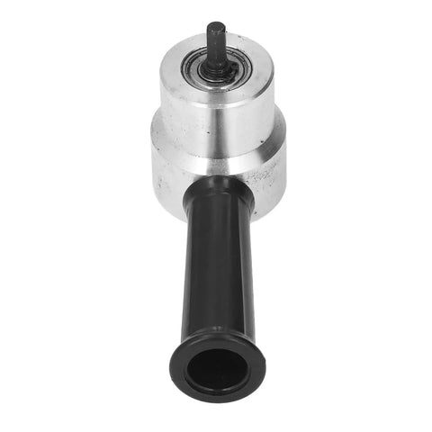 Double Head Electric Metal Nibbler Cutter Pro Grade For Portable Sheet Cutting In Stainless Steel Iron Copper And Aluminum Adjustable Heads For Multidirectional Cuts Heavy Duty DIY Shop Tool close-up