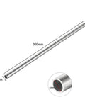 Five 304 stainless steel round capillary tubes, 8mm OD x 6mm ID, 300mm long
