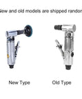 Built Tough Pneumatic Die Grinder With Fast Swap Chuck And Angled Shank For Zero Hassle Metal Deburring Wood Finishing And Rubber Shaping At A Rock Solid Two Thousand Rpm, features two models side by side.