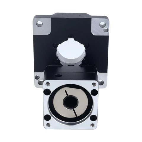 85mm Hollow Rotary Actuator With 3 Arc-Min Rotating Platform And 14mm Input Shaft For 60mm Servo Motors, 10:1 Gear Ratio