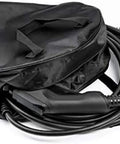 Heavy Duty Round Cable Organizer Bag that Keeps Your Cords Fully Sorted And Tangle Free for Jumper Cables, RV Sewer Hose, EV Charger.