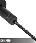 Heavy Duty Cat40 Collet Chuck Set For Cnc Milling And Lathes Pinpoint Precision Grip showing collet with twisted drill bit.
