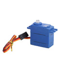 Heavy Duty 13Kg Digital Servo With Rock Solid Metal Gears And IP67 Waterproof Protection, blue servo for RC cars and robots.