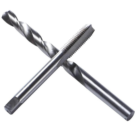 Stainless Steel M8x1.25 Thread Repair Kit With Inserts Drill Bit Tap And Install Tool Pro Grade Auto Repair Set for Restoring Stripped Threads Lug Breaker Included 30 Piece - Drill Bit and Tap