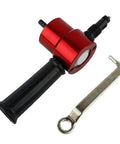 Double Head Sheet Nibbler And Metal Cutter Drill Attachment For Electric Saws with wrench, heavy-duty pro grade kit