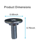 Lower Engine Cover Bolt Pin Screws Kit For Honda Accord Civic CR-V 2014-2020, steel bolt with dimensions 0.68 x 0.76 inch