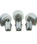 Heavy Duty Groove Track Wheel For Sliding Doors And Barn Doors With 304 Stainless Steel Bracket And Nylon Castor Set