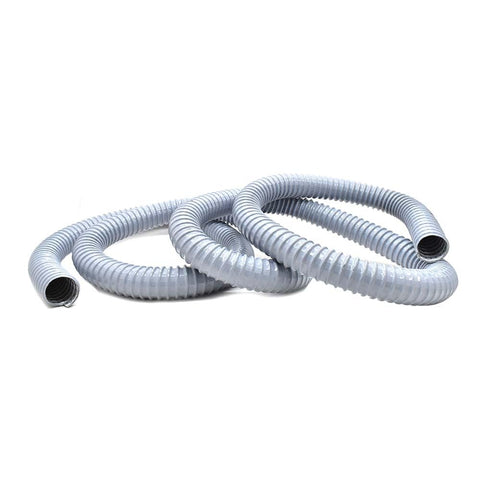 One And A Half Inch By 10 Ft Vac U Flex Hose With Smooth Interior For Maximum Airflow And No Clogs Anti Collapse Coated Spring Steel Wire Helix