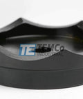 Four Inch Conduit Punch And Die For Hydraulic Knockout Driver With Three Quarter Inch To Sixteen Thread, Thirteen Ton Capacity, black oxide finish