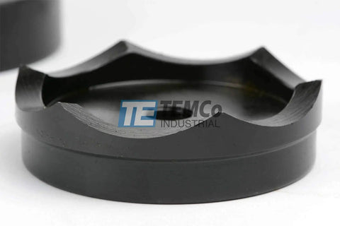 4 Inch Conduit Punch And Die Set For M20x1.5 Metric Knockout Driver, hydraulic punch tool close-up, 13 ton capacity
