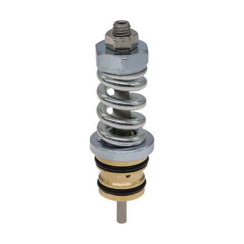 Unloader valve kit for pressure washer pump with metal spring and brass seals