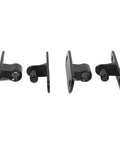 Heavy Duty Gate Hinges 304 Stainless Steel Wall Mount Rustproof For Farm Fences And Garage Doors Black Finish Five Eighths Pin