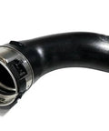 Close-up of Premium Rubber Air Intake Hose Boost Pipe For BMW 5 6 7 Series F02 F06 F07 F10 F12 F13 Engine Replacement Car Parts.