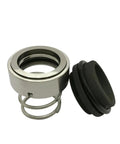 Sticky M37 Mechanical Shaft Seal For Water Pump Single Spring Fitting With Carbon And Turbidity Rings In Silver Color Perfect Fit 28mm, showing spring and sealing components.