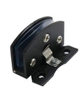 Two Pack No Drilling Heavy Duty Clamp Hinge For Glass Doors And Cabinets Zinc Alloy Durable And Stable Ideal For Wine Cabinets Closets Cupboards And Shoe Cabinets Easy Install Furniture Hardware