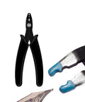 Nib Tipping Pliers For Fountain Pens, Replacement Adjustment Tool With Soft Tip Protector over a pen nib