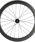 Carbon Disc Brake Wheelset For Road Bikes 700c Clincher Ride-Ready 55mm Deep, 25mm Wide, Tubeless Ready, UD Matte Rim
