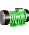 High Grade Single Phase AC Vibration Motor Crushing It For Farms And Factories With 250W To 750W Options in green and black.