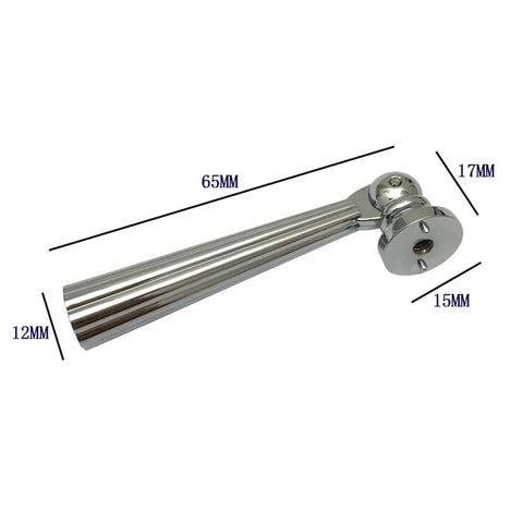 Zinc Alloy Cabinet Pull Handles With Screws For Doors Drawers Cupboard Wardrobe And Kitchen Furniture Hardware, side angled view