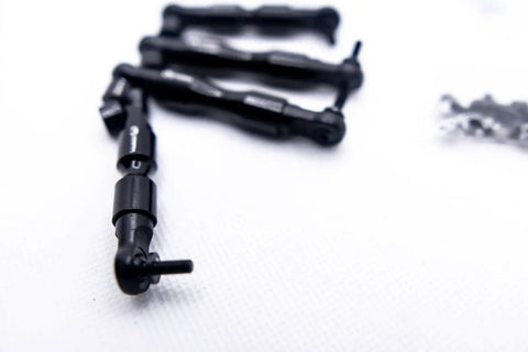 Full Sway Bar Set Black For 1/10 Scale RC Slash Rustler Stampede Off Road Upgrade Pro Grade Durable Suspension Accessories