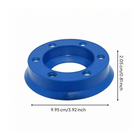 Threaded Rubber Vacuum Cup Round Suction Gripping Part With Recessed Center Wear Resistant Oil Resistant Body For Equipment Setup And Factory Use AF DB 100 NBR 60, 9.95 cm