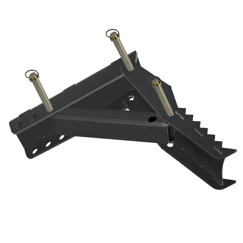 Badass Heavy Duty 24 Inch Excavator Hydraulic Thumb Backhoe Attachment Bolt On Kit, featuring steel teeth and robust design.