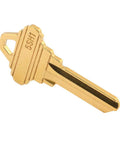 SC1 Brass Key Blanks Pack For 5 Pin C Keyway Locksmith Cutters 50 Pack Durable Brass Construction key blank