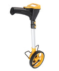 Distance Measuring Walking Wheel Digital Counting Device Foldable for with large digital display and anti-slip wheel