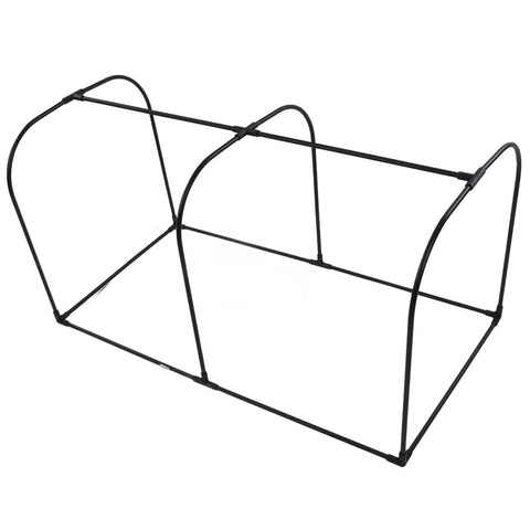 Clear Plastic Greenhouse Film Winter Warming Kit With Sturdy Hoops For Easy Balcony Garden Plant Cover 100X50X55CM Keeps Your Plants Cozy In Cold Weather And Boosts Growth With Simple Setup