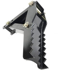 24 Inch Backhoe Thumb Clamp Weld On Folding Adjustable One Half Inch Steel Plate Assembly With Removable One Half Inch