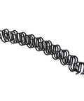 Upgrade Your Dated Living Room Setup With These Badass Upholstery Springs And Z Clips For Couch Chair Restoration Fixes Wobbly Seating Smooth and No Sweat. Black steel z clips in a curved shape for upholstery repair.
