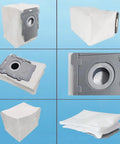 12 Pack Vacuum Bags For I And S Series Clean Base With No Fuss Easy Fit And Automatic Dirt Disposal, compatible bags shown