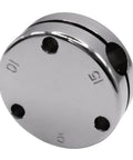 Stainless steel pressure cooker regulator weight with auto pressure control for American canners from 10.5Qt to 41.5Qt. No-fuss valve.
