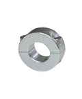 4-Pack Shaft Collar 1/4 Inch Bore Double Split Clamp-On Zinc Plated For Quick Install 11/16 Inch OD 5/16 Inch Thick M4 Set Screws